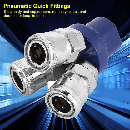 C-type Self-lock Pneumatic Components, Round Two Way, Round Two Way G1/2, Round Triplet, Round Triplet G1/2, Two Way, Triplet, 4-way, 5-way