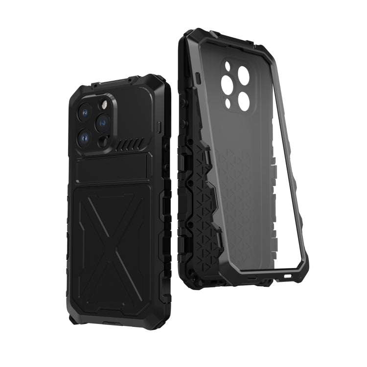 جراب هاتف R-JUST مقاوم للماء والغبار والصدمات، لهاتف iPhone 14 Pro Max، وiPhone 14 Pro، وiPhone 14 Plus، وiPhone 14
