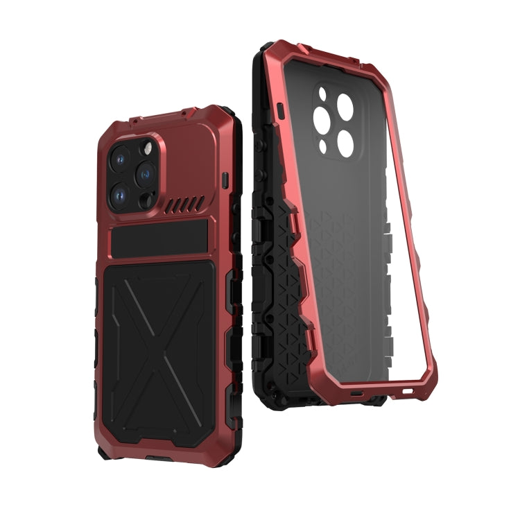 جراب هاتف R-JUST مقاوم للماء والغبار والصدمات، لهاتف iPhone 14 Pro Max، وiPhone 14 Pro، وiPhone 14 Plus، وiPhone 14