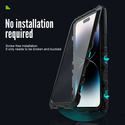 جراب هاتف R-JUST مقاوم للماء والغبار والصدمات، لهاتف iPhone 14 Pro Max، وiPhone 14 Pro، وiPhone 14 Plus، وiPhone 14