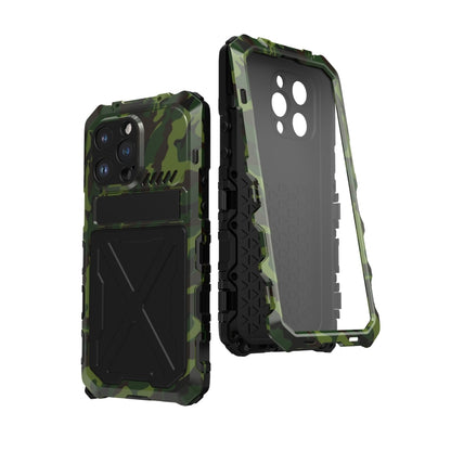 جراب هاتف R-JUST مقاوم للماء والغبار والصدمات، لهاتف iPhone 14 Pro Max، وiPhone 14 Pro، وiPhone 14 Plus، وiPhone 14