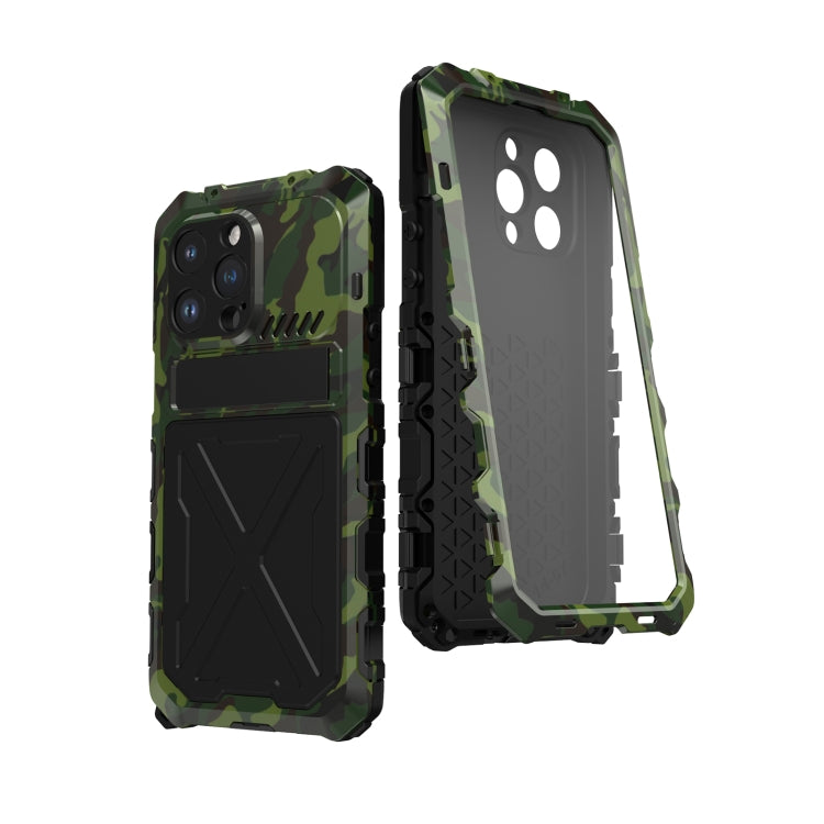 جراب هاتف R-JUST مقاوم للماء والغبار والصدمات، لهاتف iPhone 14 Pro Max، وiPhone 14 Pro، وiPhone 14 Plus، وiPhone 14
