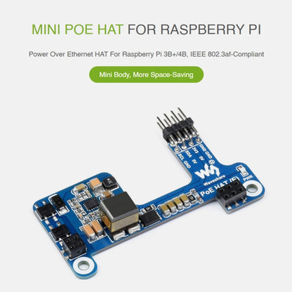 Waveshare Power over Ethernet HAT لـ Raspberry Pi 3B+/4B