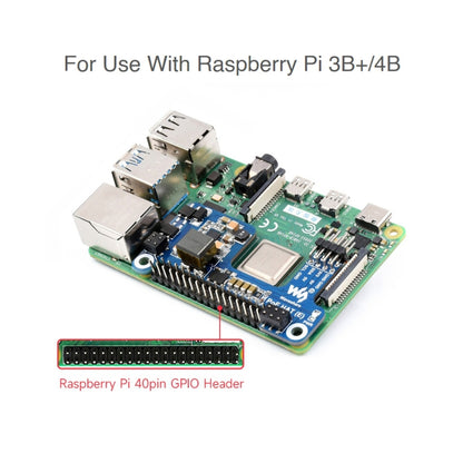 Waveshare Power over Ethernet HAT لـ Raspberry Pi 3B+/4B