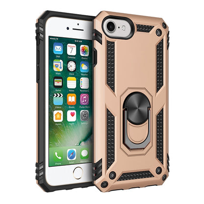 جراب واقٍ مقاوم للصدمات من مادة TPU + PC مع حامل دوار 360 درجة، لهاتف iPhone SE 2022 / SE 2020، لهاتف Galaxy A21، لهاتف Galaxy A11 EU، لهاتف Motorola Moto G Stylus، لهاتف LG K50S