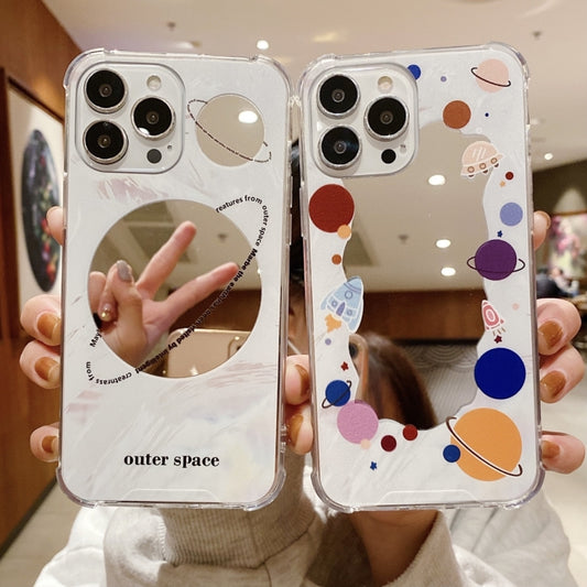 Color Painted Mirror Phone Case, For iPhone 12 Pro Max, For iPhone 11, For iPhone 11 Pro, For iPhone 11 Pro Max