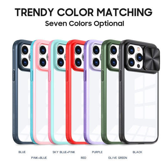 360 Full Body Sliding Camshield Phone Case, For iPhone 14 Pro, For iPhone 14 Pro Max