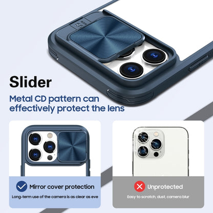 360 Full Body Sliding Camshield Phone Case, For iPhone 14 Pro Max