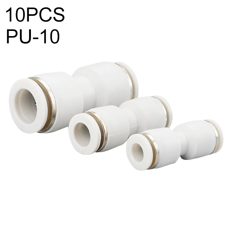 PU-12 LAIZE 2pcs PU Straight Pneumatic Quick Fitting Connector, PU-4 (10pcs), PU-6 (10pcs), PU-8 (10pcs), PU-10 (10pcs), PU-12 (2pcs), PU-16 (2pcs)