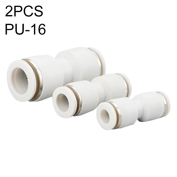 PU-12 LAIZE 2pcs PU Straight Pneumatic Quick Fitting Connector, PU-4 (10pcs), PU-6 (10pcs), PU-8 (10pcs), PU-10 (10pcs), PU-12 (2pcs), PU-16 (2pcs)