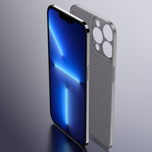 Honeycomb Hollow Heat Dissipation Phone Case, For iPhone 14, For iPhone 14 Plus, For iPhone 14 Pro, For iPhone 14 Pro Max