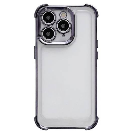 Electroplating Four-corner Shockproof Space Phone Case, For iPhone 13 Pro Max, For iPhone 13 Pro, For iPhone 13, For iPhone 12, For iPhone 12 Pro Max, For iPhone 12 Pro, For iPhone 11 Pro Max, For iPhone 11