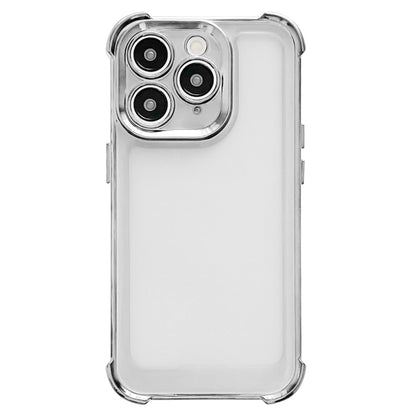 جراب هاتف فضائي مقاوم للصدمات بأربع زوايا مطلي بالكهرباء، مناسب لهاتف iPhone 11 Pro