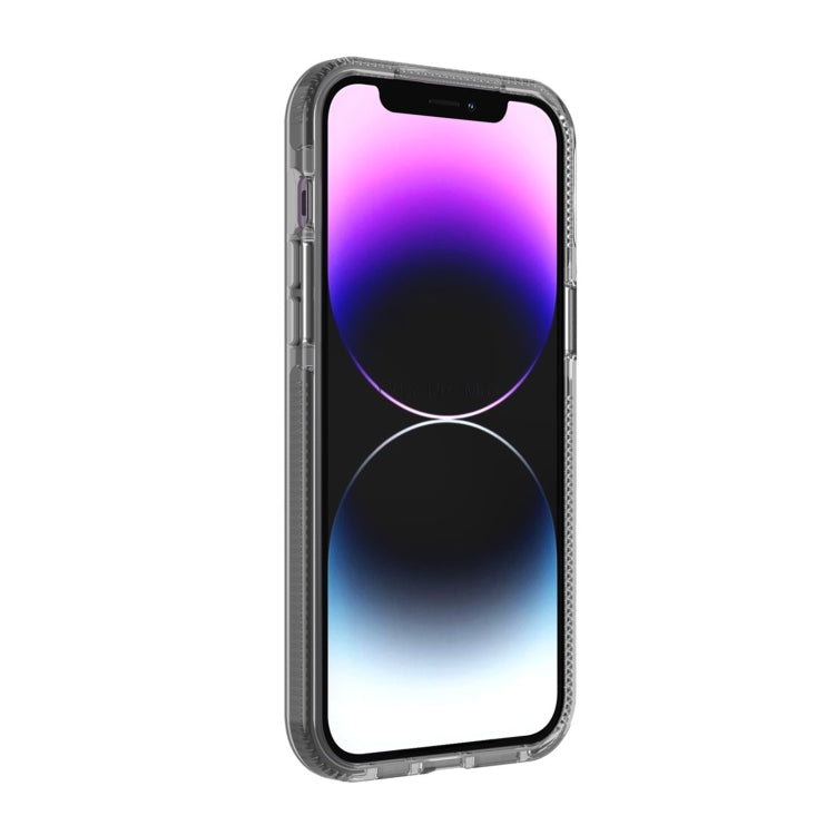 جراب هاتف شفاف من مادة TPU بنمط شبكي، مناسب لأجهزة iPhone 14 وiPhone 14 Plus وiPhone 14 Pro وiPhone 14 Pro Max