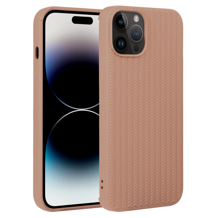 جراب هاتف من السيليكون بنسيج منسوج، مناسب لأجهزة iPhone 14 وiPhone 14 Plus وiPhone 14 Pro وiPhone 14 Pro Max وiPhone 13