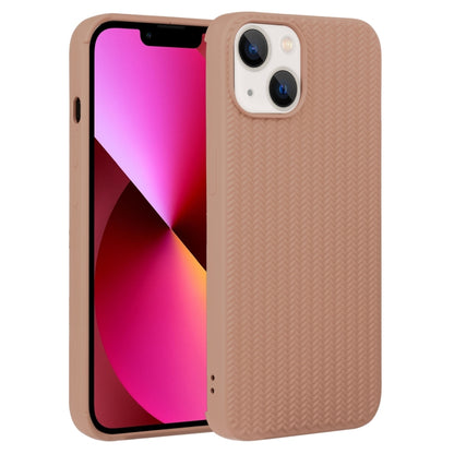 جراب هاتف من السيليكون بنسيج منسوج، مناسب لأجهزة iPhone 14 وiPhone 14 Plus وiPhone 14 Pro وiPhone 14 Pro Max وiPhone 13