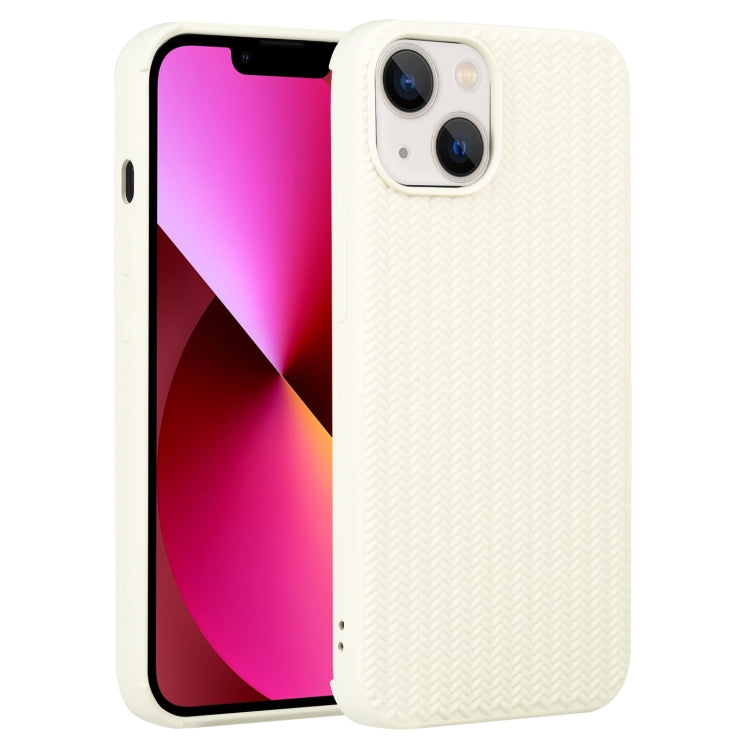 جراب هاتف من السيليكون بنسيج منسوج، مناسب لأجهزة iPhone 14 وiPhone 14 Plus وiPhone 14 Pro وiPhone 14 Pro Max وiPhone 13
