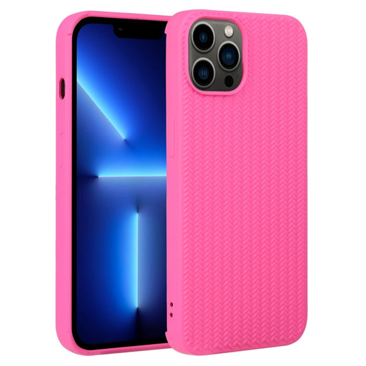 Weave Texture Silicone Phone Case, For iPhone 13 Pro, For iPhone 13 Pro Max, For iPhone 12, For iPhone 12 Pro, For iPhone 12 Pro Max