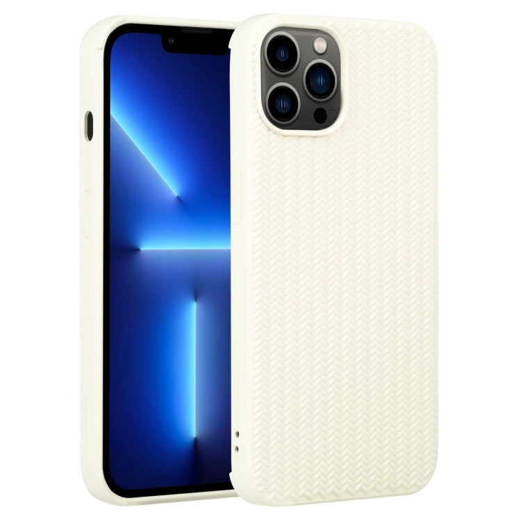 جراب هاتف من السيليكون بنسيج منسوج، لهاتف iPhone 13 Pro، وiPhone 13 Pro Max، وiPhone 12، وiPhone 12 Pro، وiPhone 12 Pro Max