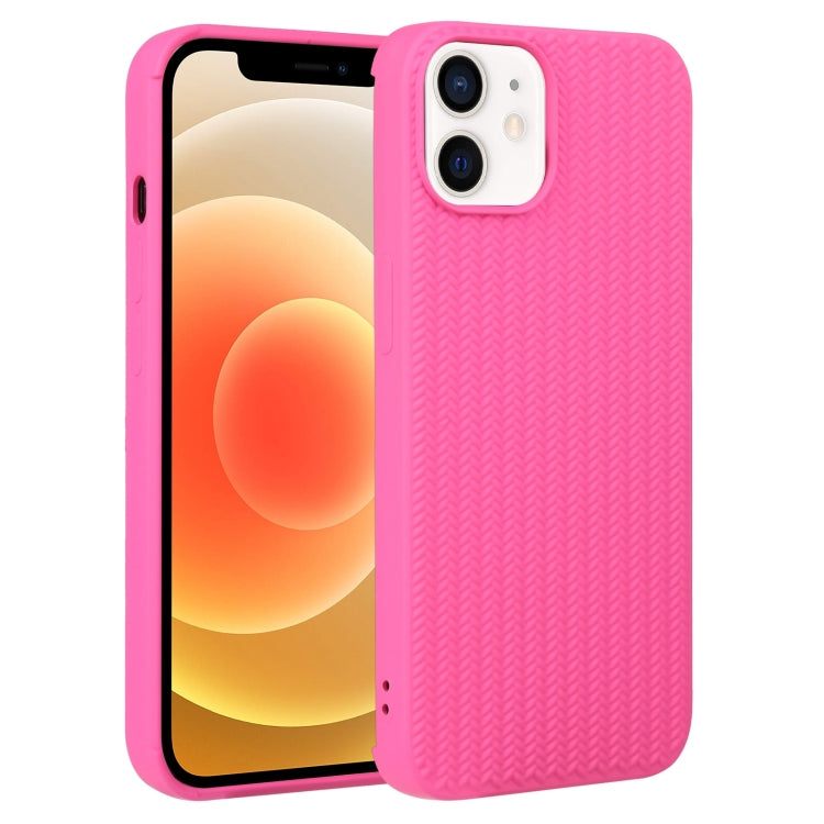 جراب هاتف من السيليكون بنسيج منسوج، لهاتف iPhone 13 Pro، وiPhone 13 Pro Max، وiPhone 12، وiPhone 12 Pro، وiPhone 12 Pro Max