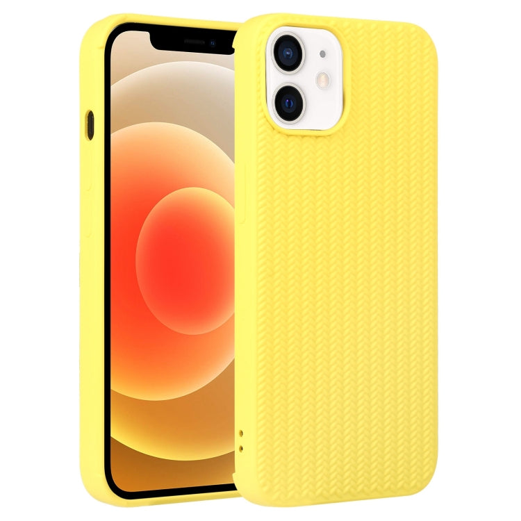 جراب هاتف من السيليكون بنسيج منسوج، لهاتف iPhone 13 Pro، وiPhone 13 Pro Max، وiPhone 12، وiPhone 12 Pro، وiPhone 12 Pro Max