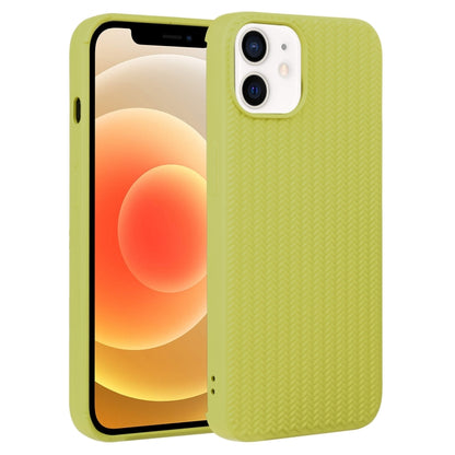جراب هاتف من السيليكون بنسيج منسوج، لهاتف iPhone 13 Pro، وiPhone 13 Pro Max، وiPhone 12، وiPhone 12 Pro، وiPhone 12 Pro Max
