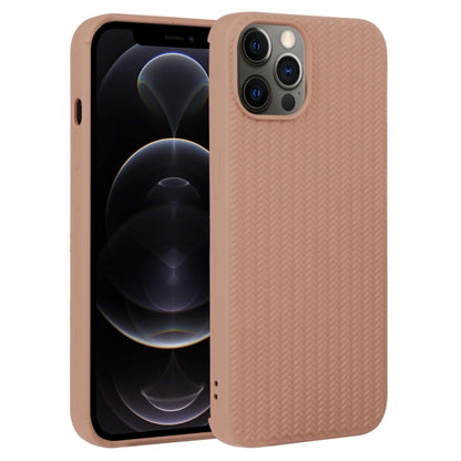 جراب هاتف من السيليكون بنسيج منسوج، لهاتف iPhone 13 Pro، وiPhone 13 Pro Max، وiPhone 12، وiPhone 12 Pro، وiPhone 12 Pro Max