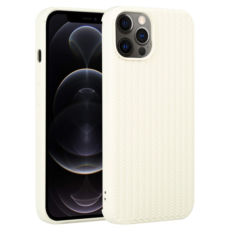 جراب هاتف من السيليكون بنسيج منسوج، لهاتف iPhone 13 Pro، وiPhone 13 Pro Max، وiPhone 12، وiPhone 12 Pro، وiPhone 12 Pro Max
