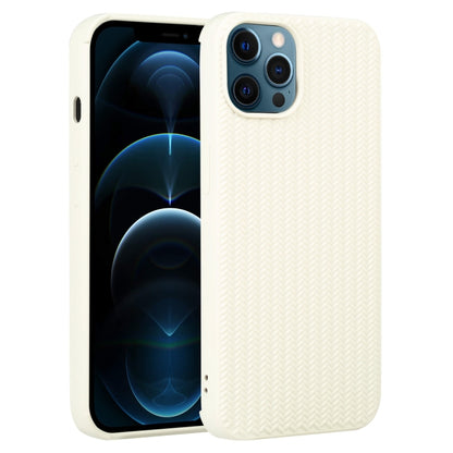 جراب هاتف من السيليكون بنسيج منسوج، لهاتف iPhone 13 Pro، وiPhone 13 Pro Max، وiPhone 12، وiPhone 12 Pro، وiPhone 12 Pro Max