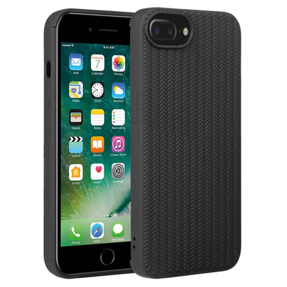جراب هاتف من السيليكون بنسيج منسوج، لهاتف iPhone SE 2022 / SE 2020 / 7 / 8، لهاتف iPhone 7 Plus / 8 Plus