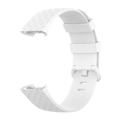Color Buckle TPU Wrist Strap Watch Band for Fitbit Charge 4 / Charge 3 / Charge 3 SE, Size: S, Size: L