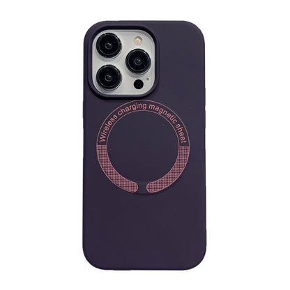 جراب هاتف مغناطيسي من السيليكون من ماج سيف، لهاتف iPhone 12 Pro Max
