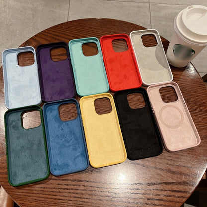 جراب هاتف مغناطيسي من السيليكون من ماج سيف، لهاتف iPhone 12 Pro Max