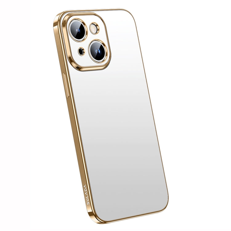 جراب هاتف SULADA المصنوع من مادة TPU المطلية بالكهرباء والمُجمدة، مناسب لأجهزة iPhone 14 وiPhone 14 Plus وiPhone 14 Pro وiPhone 14 Pro Max