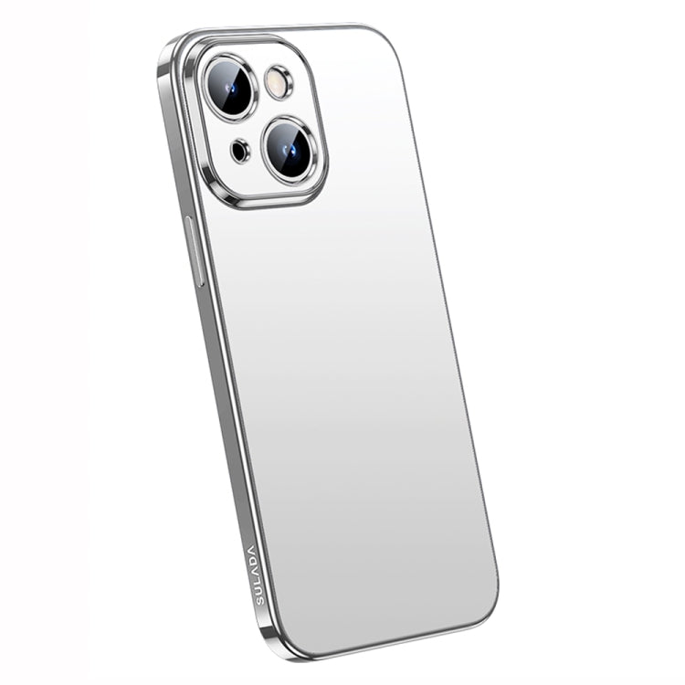 جراب هاتف SULADA المصنوع من مادة TPU المطلية بالكهرباء والمُجمدة، مناسب لأجهزة iPhone 14 وiPhone 14 Plus وiPhone 14 Pro وiPhone 14 Pro Max