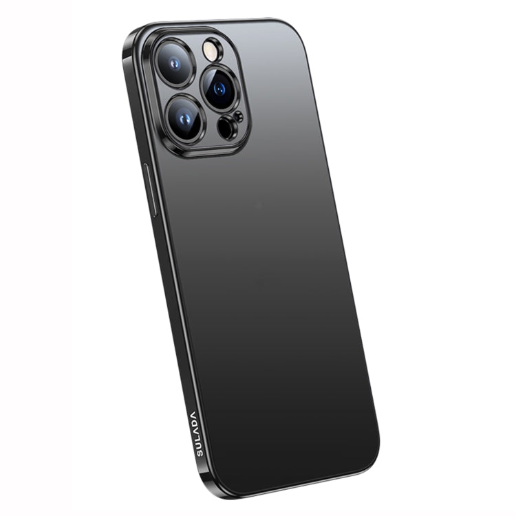 جراب هاتف SULADA المصنوع من مادة TPU المطلية بالكهرباء والمُجمدة، مناسب لأجهزة iPhone 14 وiPhone 14 Plus وiPhone 14 Pro وiPhone 14 Pro Max