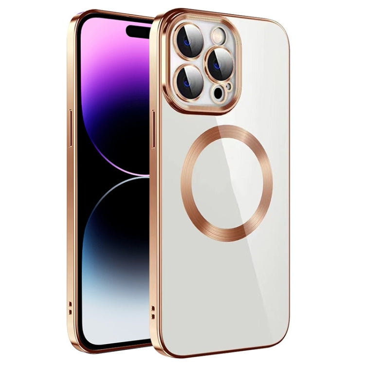 جراب هاتف من مادة TPU مطلي بالكهرباء MagSafe مع غشاء عدسة، لهاتف iPhone 14، وiPhone 14 Pro، وiPhone 14 Plus، وiPhone 14 Pro Max، وiPhone 13، وiPhone 13 Pro