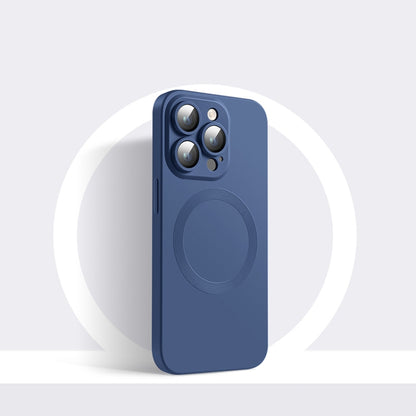 CD Texture MagSafe Liquid Silicone Phone Case, For iPhone 14 Pro Max, For iPhone 14 Pro, For iPhone 14, For iPhone 14 Plus