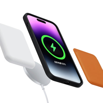 CD Texture MagSafe Liquid Silicone Phone Case, For iPhone 14 Pro Max, For iPhone 14 Pro, For iPhone 14, For iPhone 14 Plus
