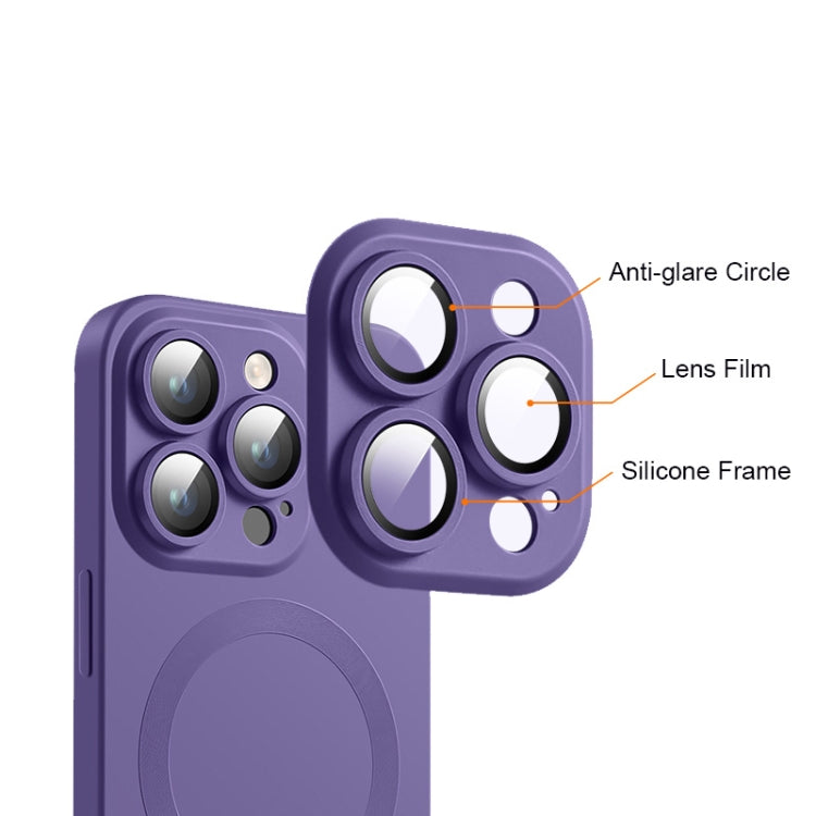 CD Texture MagSafe Liquid Silicone Phone Case, For iPhone 14 Pro Max, For iPhone 14 Pro, For iPhone 14, For iPhone 14 Plus