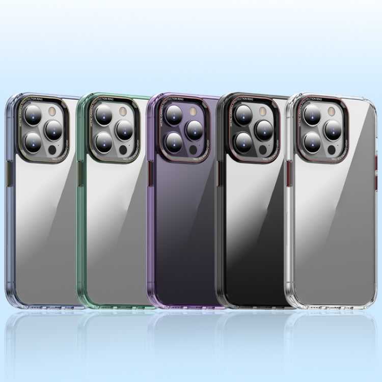 جراب هاتف زجاجي شفاف كريستالي من سلسلة MG، مناسب لأجهزة iPhone 14 وiPhone 14 Plus وiPhone 14 Pro وiPhone 14 Pro Max وiPhone 13 وiPhone 13 Pro وiPhone 13 Pro Max
