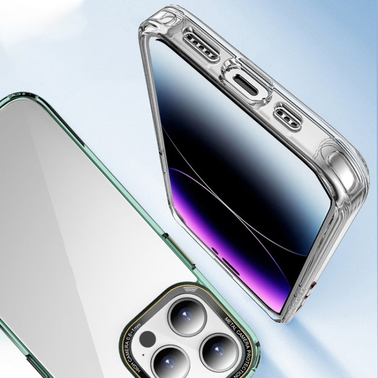 جراب هاتف زجاجي شفاف كريستالي من سلسلة MG، مناسب لأجهزة iPhone 14 وiPhone 14 Plus وiPhone 14 Pro وiPhone 14 Pro Max وiPhone 13 وiPhone 13 Pro وiPhone 13 Pro Max