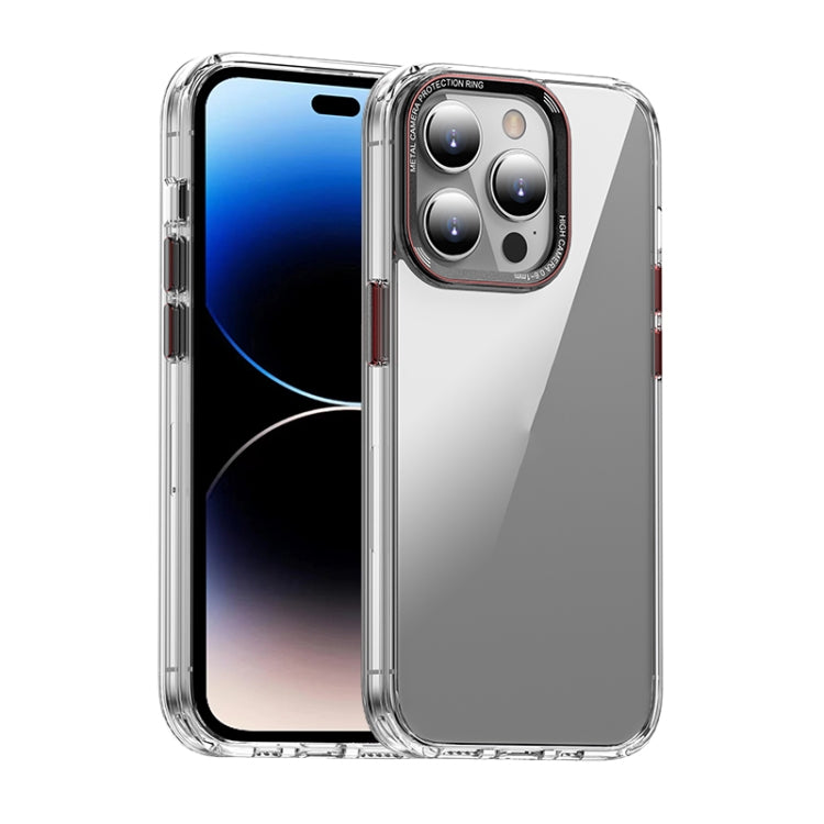جراب هاتف زجاجي شفاف كريستالي من سلسلة MG، مناسب لأجهزة iPhone 14 وiPhone 14 Plus وiPhone 14 Pro وiPhone 14 Pro Max وiPhone 13 وiPhone 13 Pro وiPhone 13 Pro Max