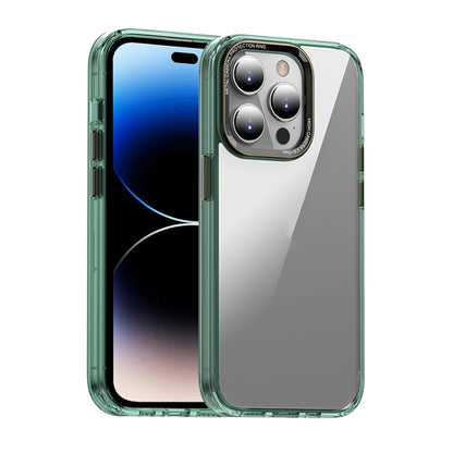 جراب هاتف زجاجي شفاف كريستالي من سلسلة MG، مناسب لأجهزة iPhone 14 وiPhone 14 Plus وiPhone 14 Pro وiPhone 14 Pro Max وiPhone 13 وiPhone 13 Pro وiPhone 13 Pro Max