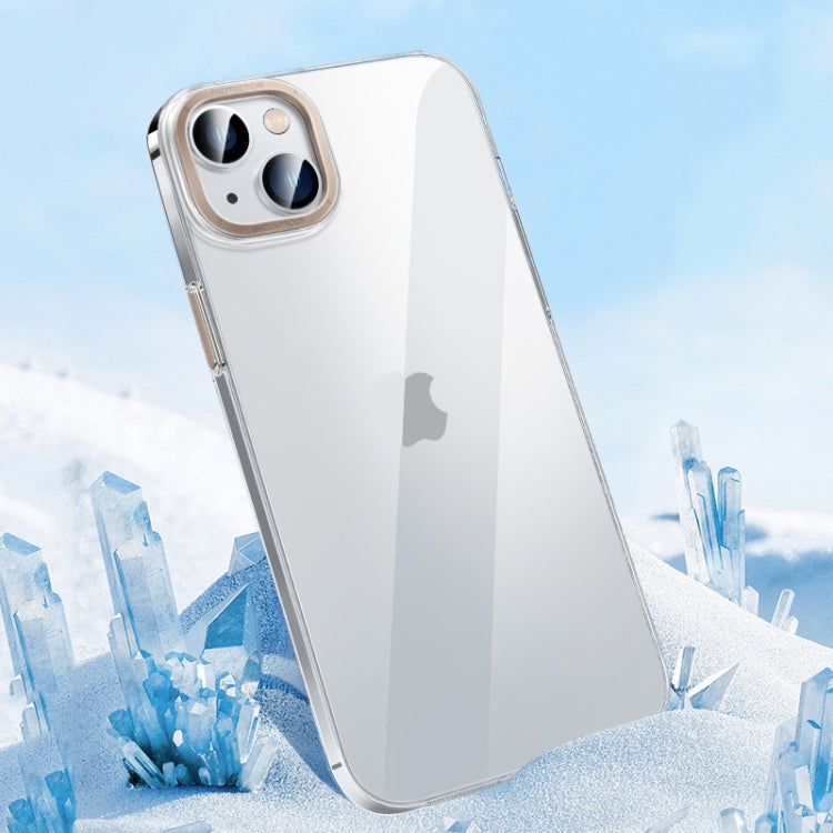 جراب هاتف شفاف من الكريستال المعدني بمفتاح معدني، مناسب لأجهزة iPhone 14 وiPhone 14 Plus وiPhone 14 Pro وiPhone 14 Pro Max وiPhone 13 وiPhone 13 Pro وiPhone 13 Pro Max