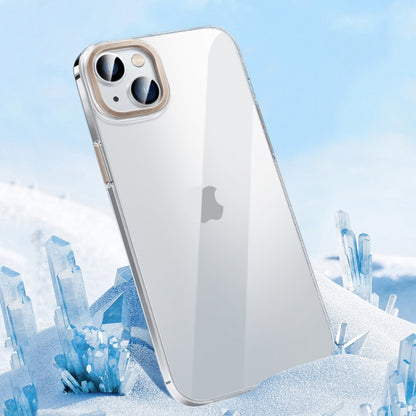 جراب هاتف شفاف من الكريستال المعدني بمفتاح معدني، مناسب لأجهزة iPhone 14 وiPhone 14 Plus وiPhone 14 Pro وiPhone 14 Pro Max وiPhone 13 وiPhone 13 Pro وiPhone 13 Pro Max