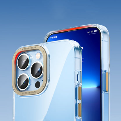 جراب هاتف شفاف من الكريستال المعدني بمفتاح معدني، مناسب لأجهزة iPhone 14 وiPhone 14 Plus وiPhone 14 Pro وiPhone 14 Pro Max وiPhone 13 وiPhone 13 Pro وiPhone 13 Pro Max