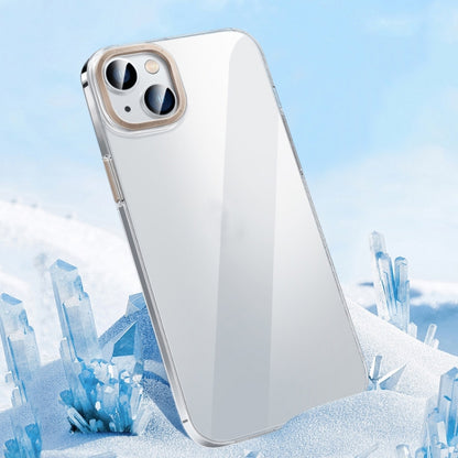جراب هاتف شفاف من الكريستال المعدني بمفتاح معدني، مناسب لأجهزة iPhone 14 وiPhone 14 Plus وiPhone 14 Pro وiPhone 14 Pro Max وiPhone 13 وiPhone 13 Pro وiPhone 13 Pro Max