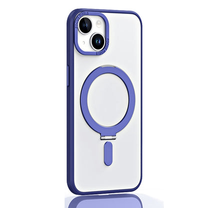 جراب هاتف واقٍ مقاوم للصدمات من Skin Feel MagSafe مع حامل، لهاتف iPhone 14، وiPhone 14 Plus، وiPhone 14 Pro، وiPhone 14 Pro Max
