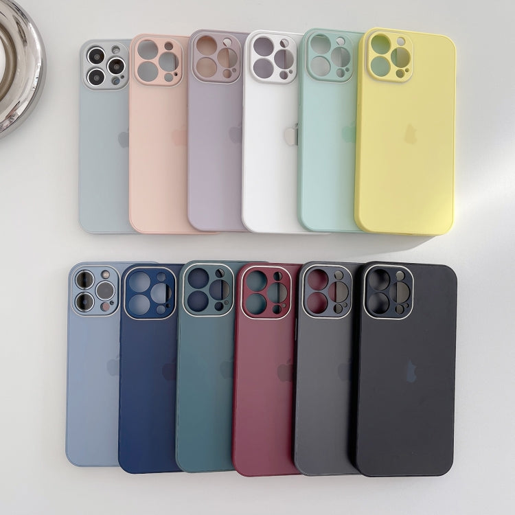 جراب هاتف من الزجاج المقوى المصقول، مناسب لأجهزة iPhone 14 Pro Max وiPhone 14 Pro وiPhone 14 وiPhone 14 Plus